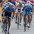 Kim Kirchen pendant la premi�re �tape du Tour de France 2008